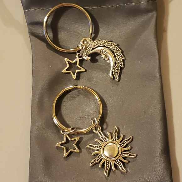 unknown Accessories - Moon and Sun Couoles Keychains